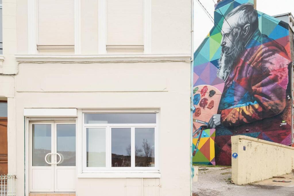 Station Street Art 2-4 Pers Wifi Appartement Boulogne-sur-Mer Buitenkant foto